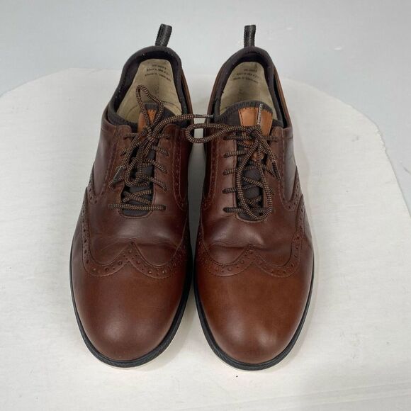 Johnston & Murphy XC4 Lancer Wingtip Shoe Size 9 M Brown Casual Waterproof - Picture 2 of 14